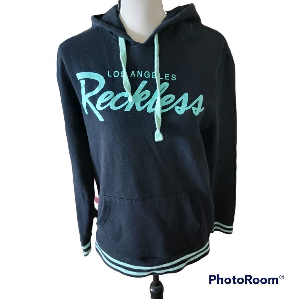 Young & Reckless Hoodie with Kangaroo Pocket. Size M.